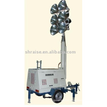 diesel lighting tower RZZM43C-Hydraulic(light tower, tower light, mobile light tower)